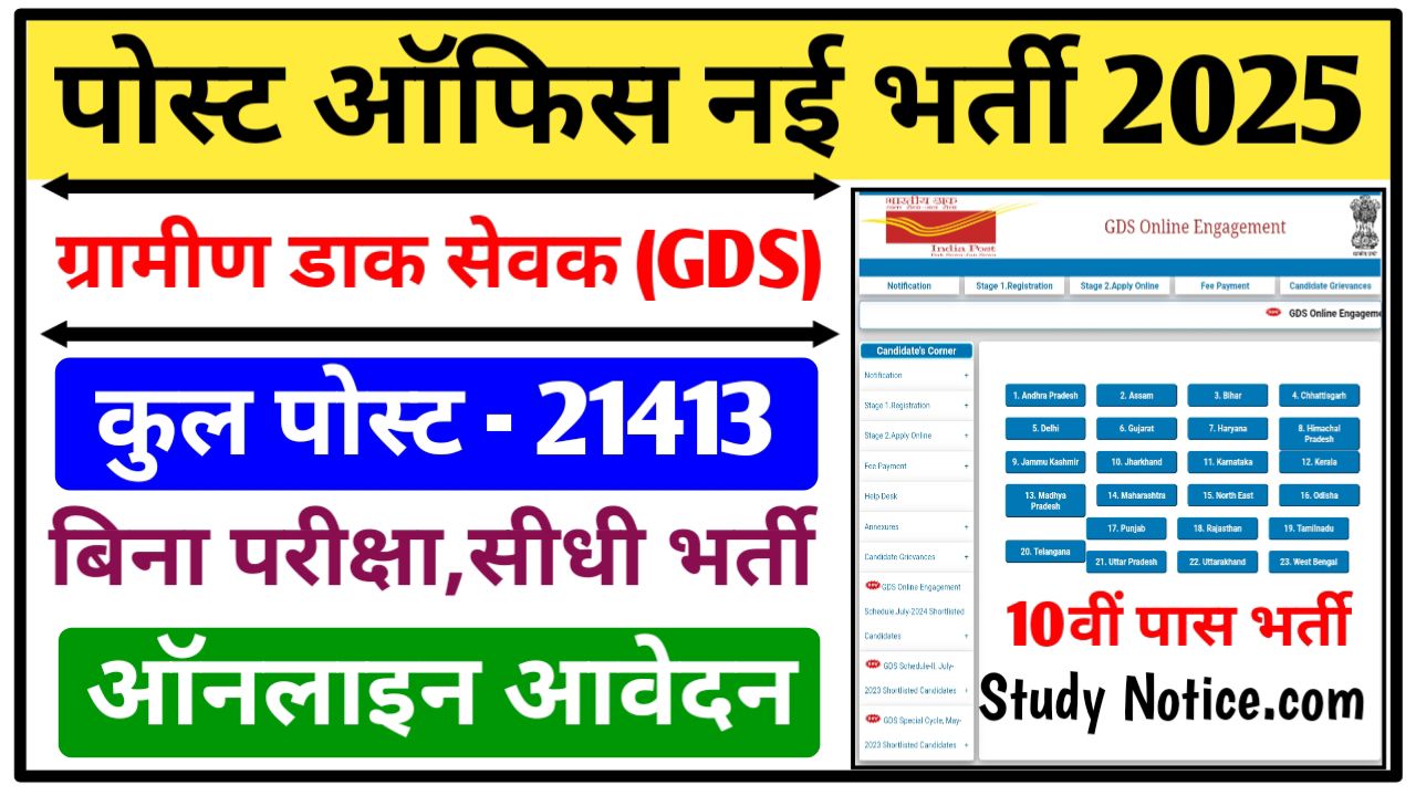 Indian Post Office GDS Vacancy 2025
